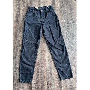 NWT Levis High Waisted Mom Jeans 28"x30" (Actual 28X29.5") Pants Black